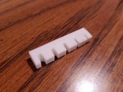 Customizable Guitar Nut