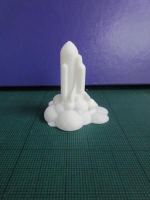 Shuttle Blast Off