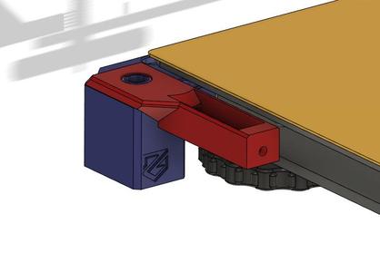 Z-Endstop for Klipper Auto Z Calibrate (Mercury One with Stock Ender 5/Plus Bed)