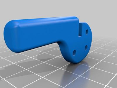 Extension bar for throttle of electric bike