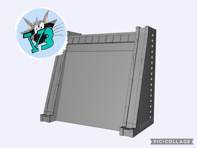 Industrial Gothic Outer Wall (blank)