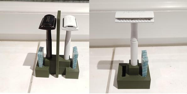 Safety-Razor Stand (single and double stands)