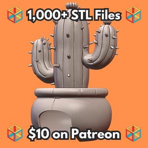 Cactus Shaped Pet Hide with Cozy Shelter Design MineeForm FDM 3D Print STL File