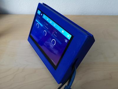 Case 7" Display with RaspberryPi 3B+