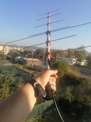 Dual Band Satellite YAGI Antenna