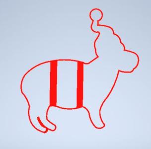 Capybara Cookie Cutter