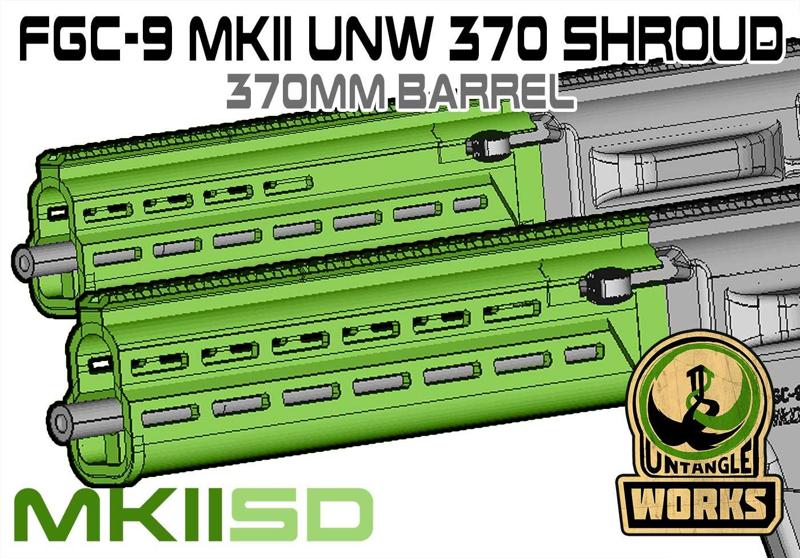 FGC9-MKIISD UNW370 shroud or for the FGC6 MKII