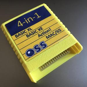 Atari 8-bit OSS 4-in-1 Cartridge Case