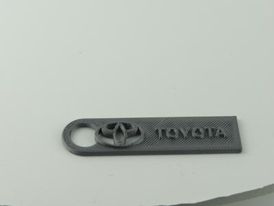 Toyota keychain logo
