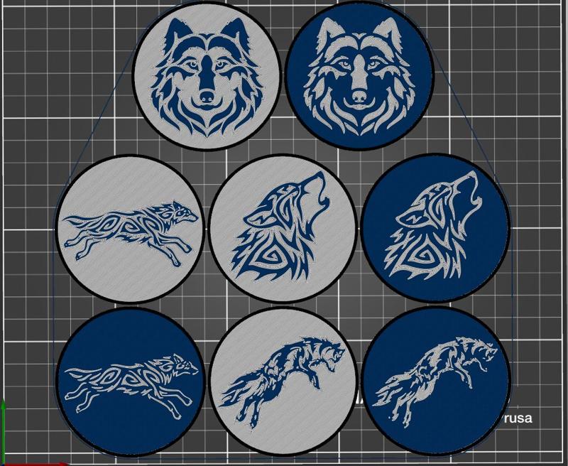 Wolf Coasters