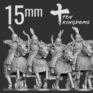 15mm Khitan-Liao Armoured Archer Armoured Horse