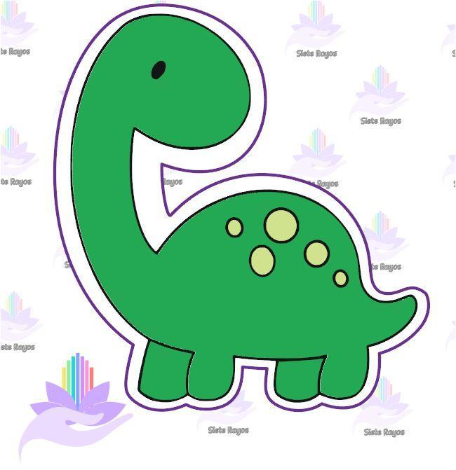 Dinosaur Cookie Cutter / Long Neck