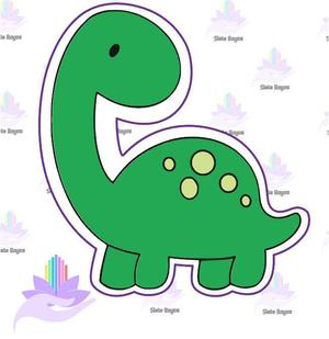 Dinosaur Cookie Cutter / Long Neck