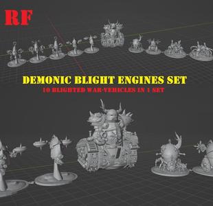 demonic blight engines set