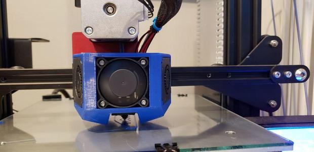 Ender 3 Dual 4010 Fan Duct