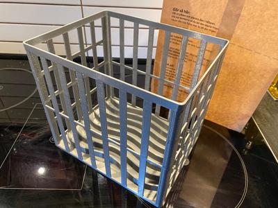 Food waste paper bag holder