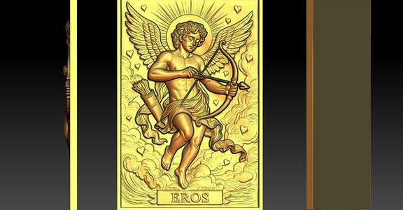 Eros CNC Relief Model