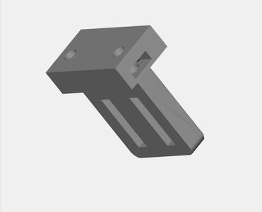 klicky probe mount + base