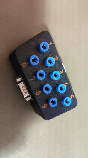 DSUB 9 banana plug
