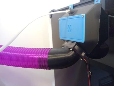 Exhaust piping for Voron V2 enclosures
