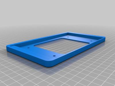 Raspberry Pi 7" Touchscreen Mount