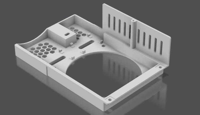 Ender 3 V2 motherboard cover for Noctua NF-A9x14 fan