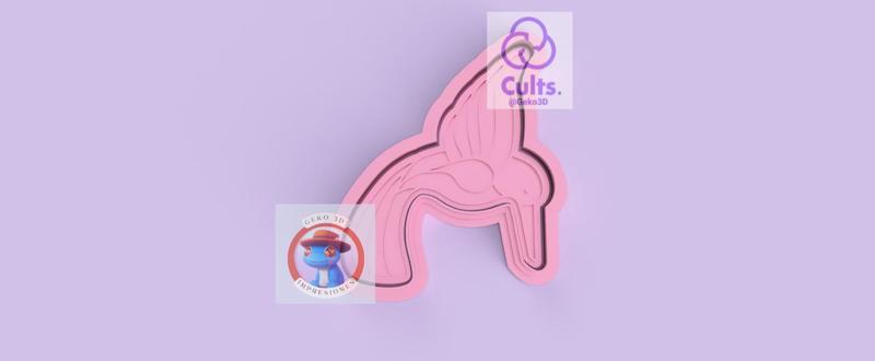 Hummingbird Cookie cutter (Hummingbird Cookie cutter)