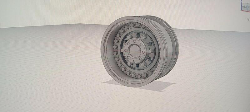 custom made 1.9 rims for scale crawler