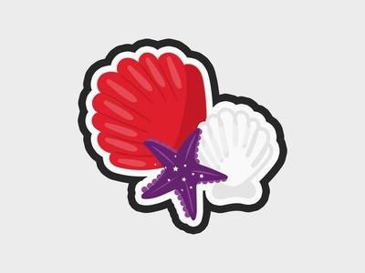 Halloween Vampire Mermaid Shells Cookie Cutter