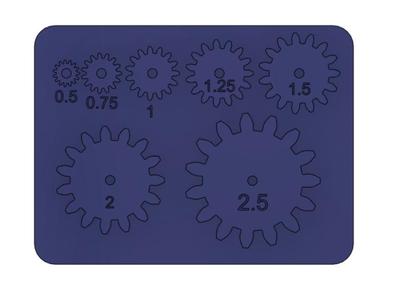 Gear Module Reference Chart