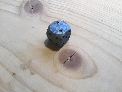 Würfel/dice ohne Stützstruktur/without support structure