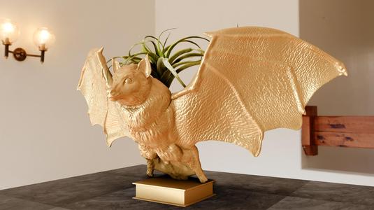 flying fox bat flying planter pot flower vase stl