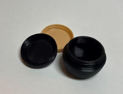 Small Cosmetics Jar