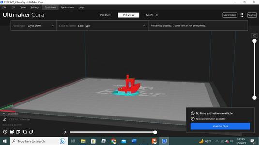 3d printing test boat