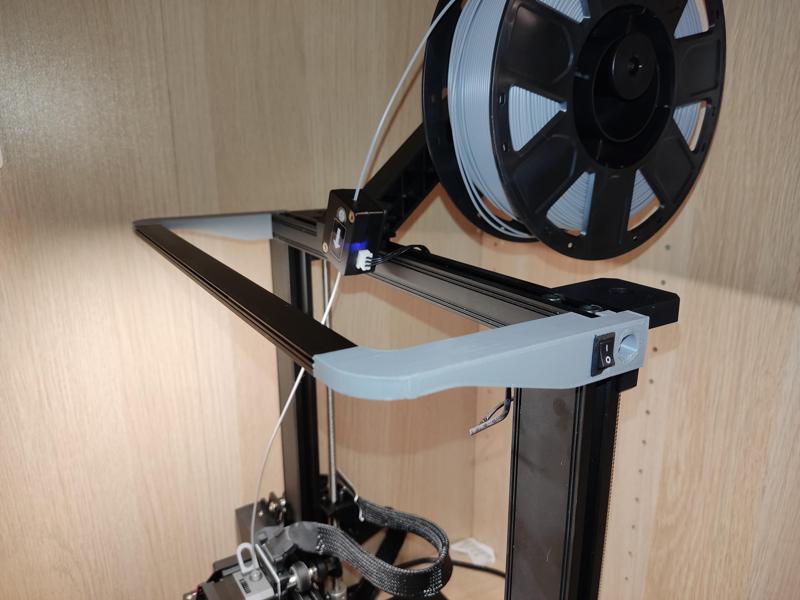 Ender 3 S1 Pro Led Supports