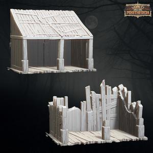 Fishing Village at War - Warehouse