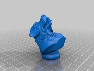 Dog Head Cabinet Knob