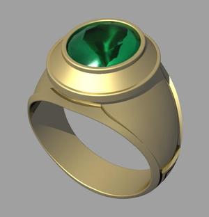oval stone ring 4