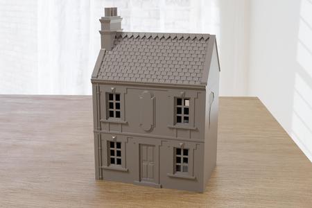 Normandy French Row House (Bayeux) FHDST09 - Wargaming Terrain WW2