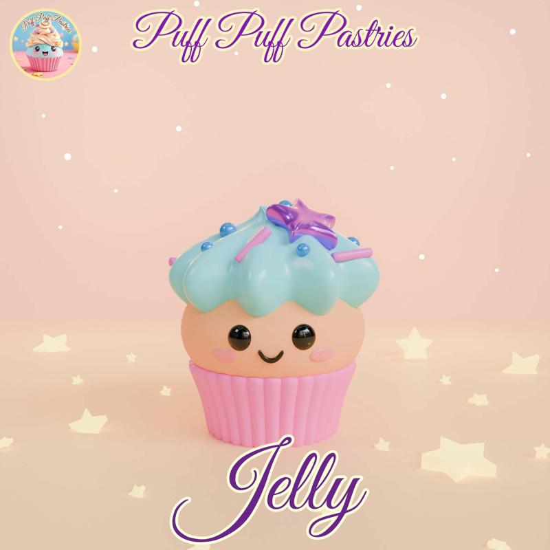 Kawaii Cupcake Jelly