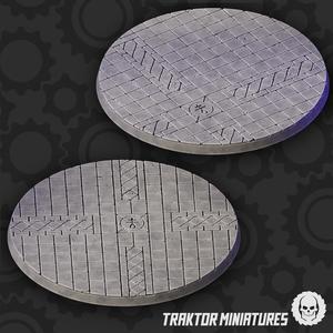 Juggernaut 90mm Brimstone Bases