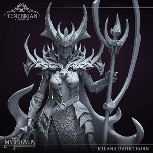 Kilana Darkthorn "Tenebrian incarned Goddess" 75mm
