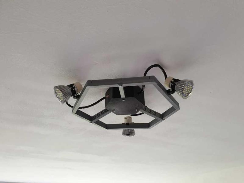 Hex Ceiling Light