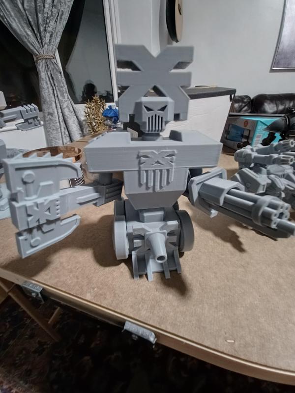 Low poly Skull Titan