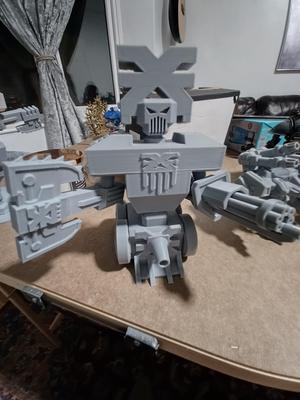 Low poly Skull Titan