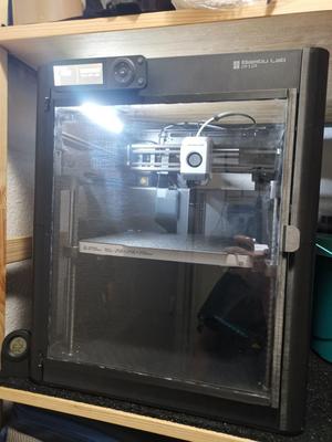 Bambu Lab P1P full printable enclosure (door with window Remixe)