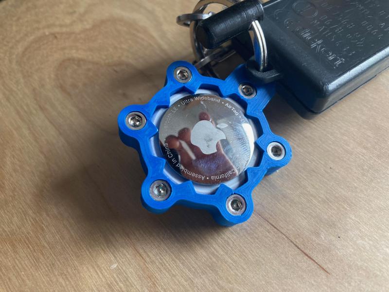 Overkill AirTag Keychain OR for your dogs collar
