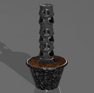Modular Hydroponic Tower