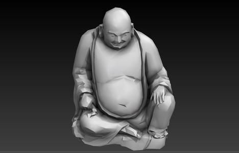 BUDA LOW POLY