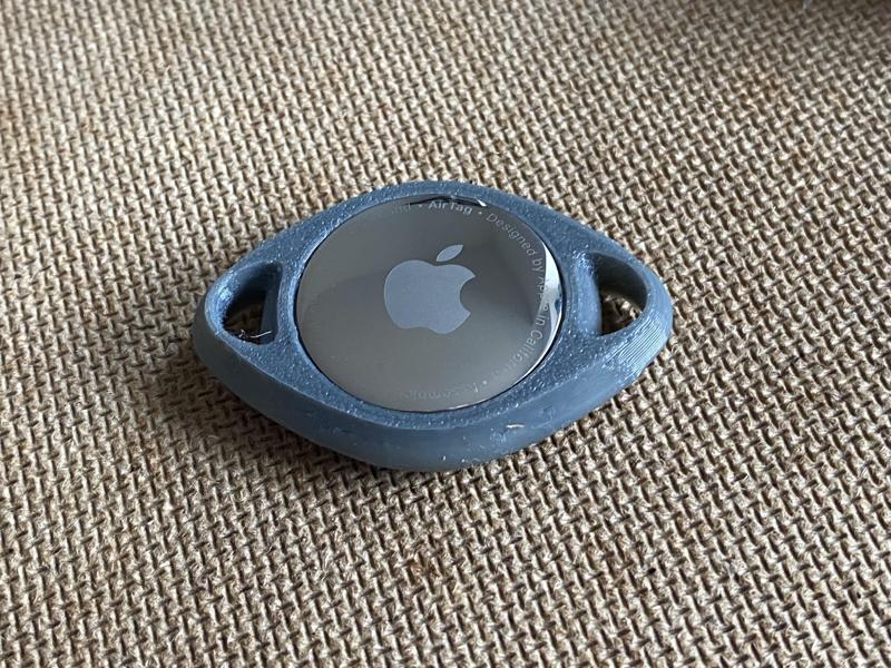 TPU AirTag holder with two ears